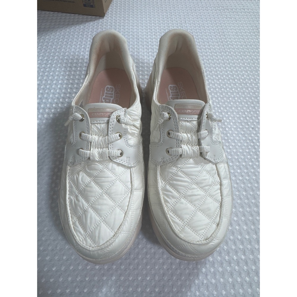 Skechers Sneakers Womens 8.5 Slip-ins Glide-Step Natural Walking 139005 EUC